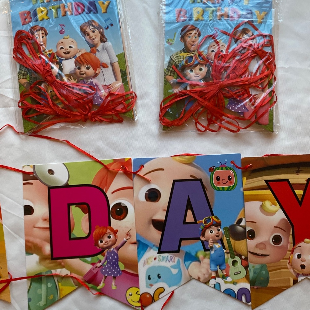 Cocomelon party decorations - Picture 5 of 9